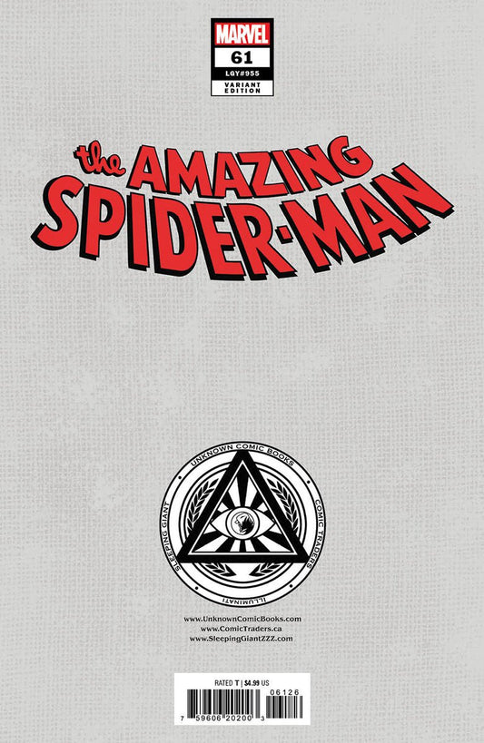 AMAZING SPIDER - MAN 61 UNKNOWN COMICS EJIKURE EXCLUSIVE VAR (11/13/2024) - DelsBricks Toys & CollectiblesCOMIC BOOKDelsBricks Toys & CollectiblesUnknown Comic Books