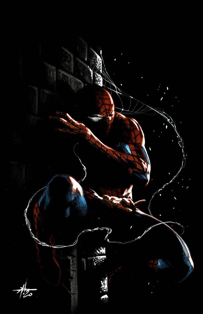Amazing Spider - Man 74 Unknown Comics Gabriel Dell'Otto Exclusive Virgin Var (09/29/2021) - DelsBricks Toys & CollectiblesCOMIC BOOK EXCLUSIVEDelsBricks Toys & CollectiblesUnknown Comic Books