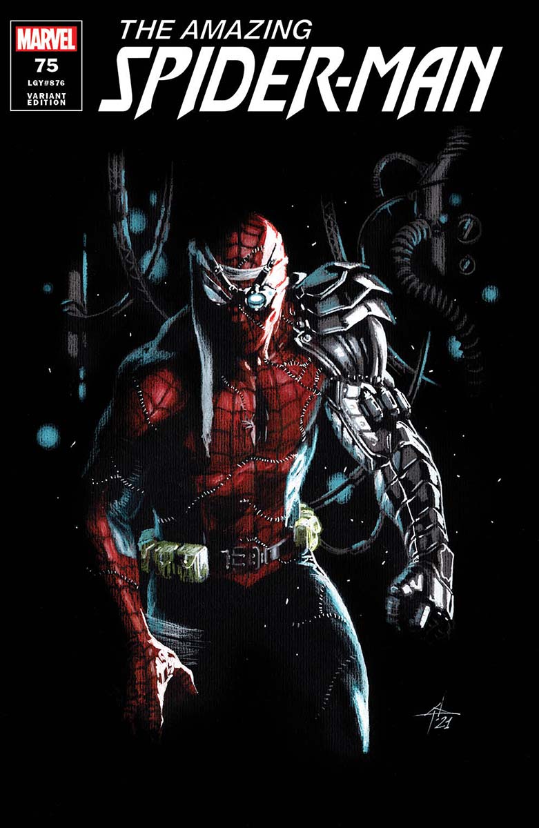 Amazing Spider - Man 75 Unknown Comics Gabriele Dell'Otto Exclusive Var (10/06/2021) - DelsBricks Toys & CollectiblesCOMIC BOOK EXCLUSIVEDelsBricks Toys & CollectiblesUnknown Comic Books