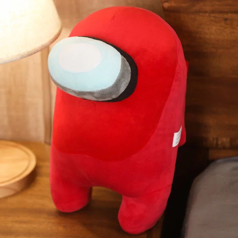 Among Us Cute Plush Stuffed Collectible toys (Red) kawaii Video Game Characters - DelsBricks MinifiguresLego Horror MinifiguresDelsBricks MinifiguresDelsbricks.com