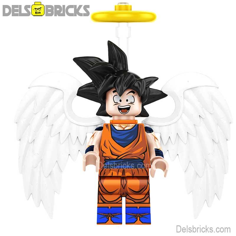 Angel Goku Dragon Ball Z Super Lego Minifigures Anime Custom Toys New - DelsBricks MinifiguresMinifiguresDelsBricks MinifiguresDelsbricks