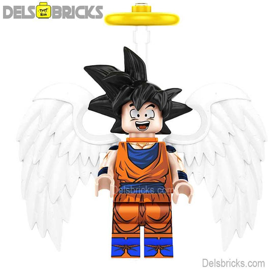 Angel Goku Dragon Ball Z Super Lego Minifigures Anime Custom Toys New - DelsBricks MinifiguresMinifiguresDelsBricks MinifiguresDelsbricks