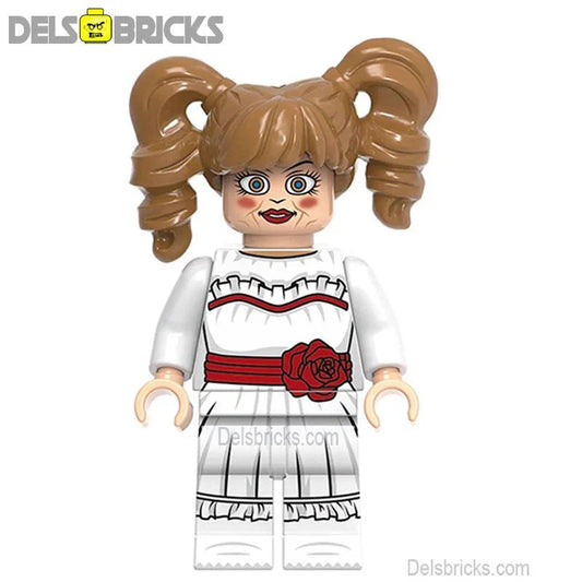 Annabelle the Doll The Conjuring Lego Minifigures Custom Toys 2 - DelsBricks MinifiguresLego Horror MinifiguresDelsBricks MinifiguresDelsbricks.com