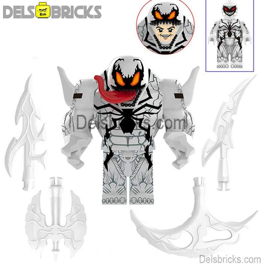 Anti - Venom from Spider - Man NEW Lego Minifigures Custom Toys - DelsBricks MinifiguresSpiderman Lego MinifiguresDelsBricks MinifiguresDelsbricks.com