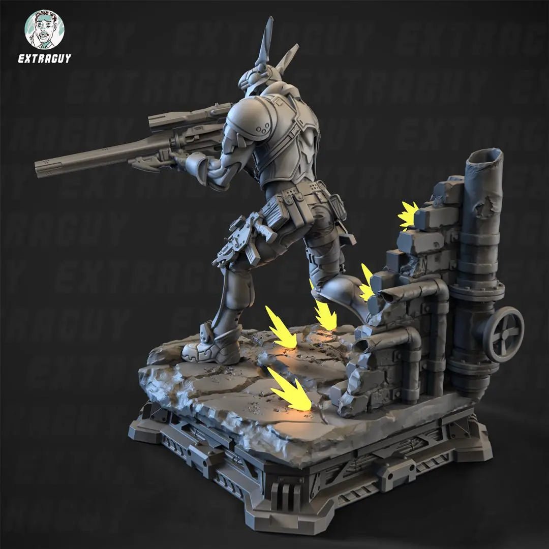 Appleseed Briareos by Extra Guy 32mm or 100mm figure, With Base, Anime, Tabletop, Proxy, Figure - DelsBricks Toys & CollectiblesResin Printed MiniatureDelsBricks Toys & CollectiblesMega Diamonds & Schwartzreiter Mini Forge