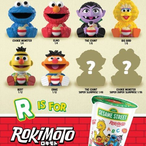 [Arriving Spring 2026] Funmaker Inc. ROKIMOTO x Sesame Street Series One Blind Cup - DelsBricks Toys & CollectiblesDelsBricks Toys & CollectiblesRalphie's Funhouse