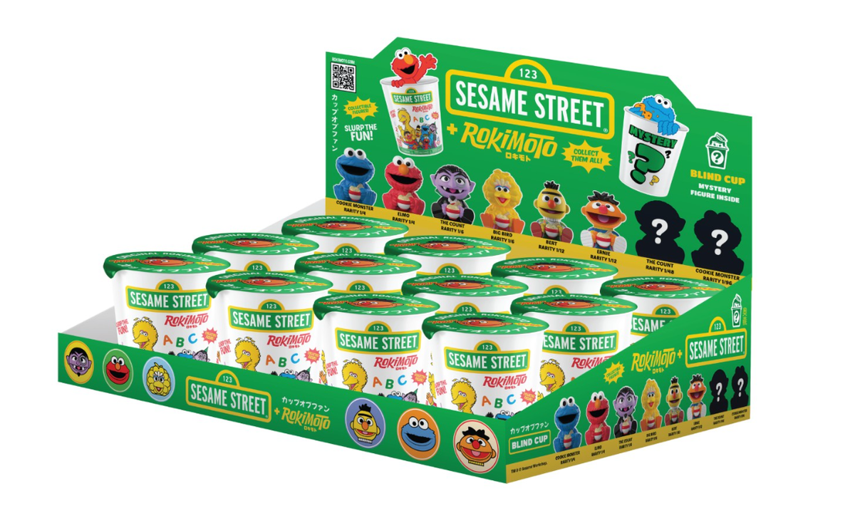 [Arriving Spring 2026] Funmaker Inc. ROKIMOTO x Sesame Street Series One Blind Cup - DelsBricks Toys & CollectiblesDelsBricks Toys & CollectiblesRalphie's Funhouse
