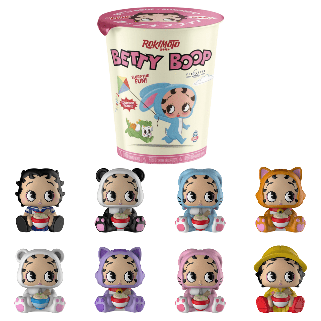 [Arriving Summer 2026] Funmaker Inc. ROKIMOTO x Betty Boop Series 1 - DelsBricks Toys & CollectiblesDelsBricks Toys & CollectiblesRalphie's Funhouse