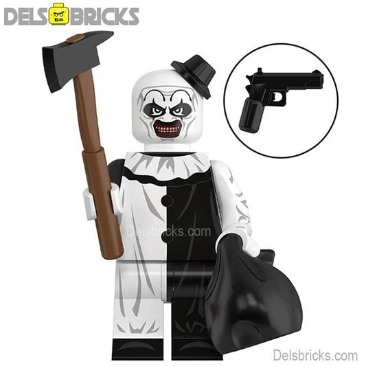 Art The Clown Lego Horror Movie Minifigures Custom Toys NEW1 - DelsBricks MinifiguresLego Horror MinifiguresDelsBricks MinifiguresDelsbricks.com