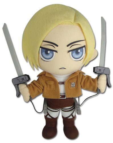 Attack on Titan Annie Leonhart Plush 8" - Official AOT Collectible - DelsBricks Toys & CollectiblesBagDelsBricks Toys & CollectiblesSuper Anime Store