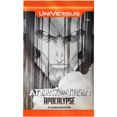 Attack on Titan Apocalypse Booster Pack - Universus Trading Card Game TCG Single Pack - DelsBricks Toys & CollectiblesCollectible Trading CardsDelsBricks Toys & CollectiblesSuper Anime Store