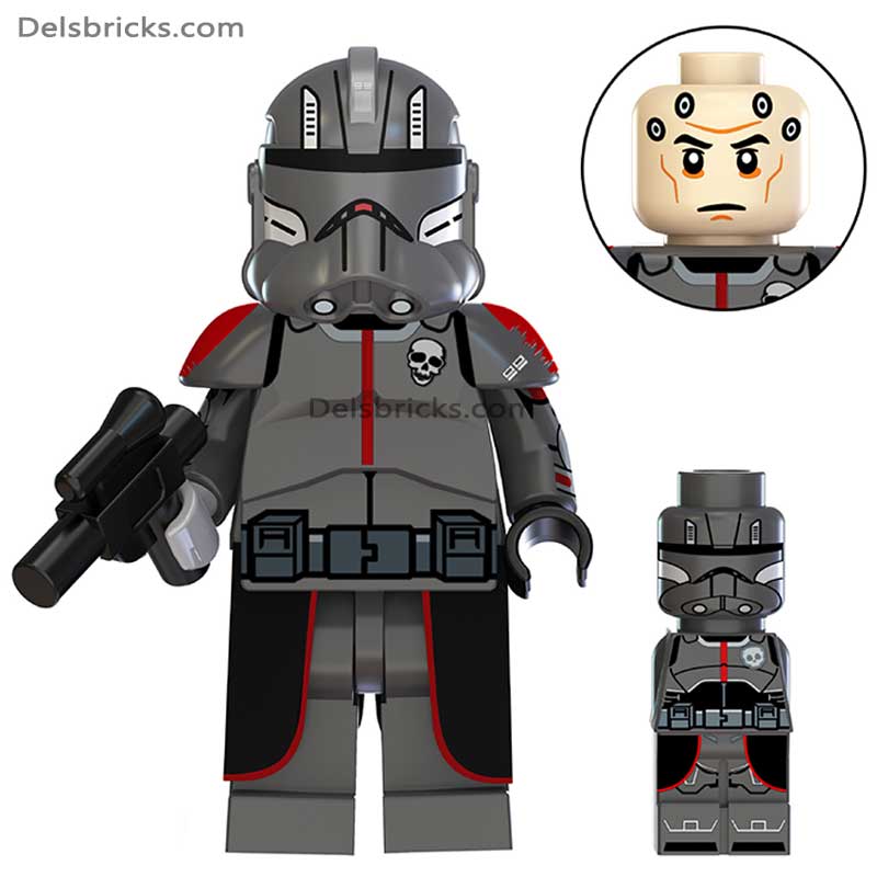 Echo - The bad Batch Lego Star wars Minifigures Delsbricks.com   