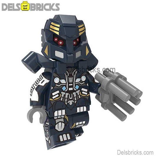 barricade Transformers Lego Minifigures custom toys - DelsBricks MinifiguresMinifiguresDelsBricks MinifiguresDelsbricks