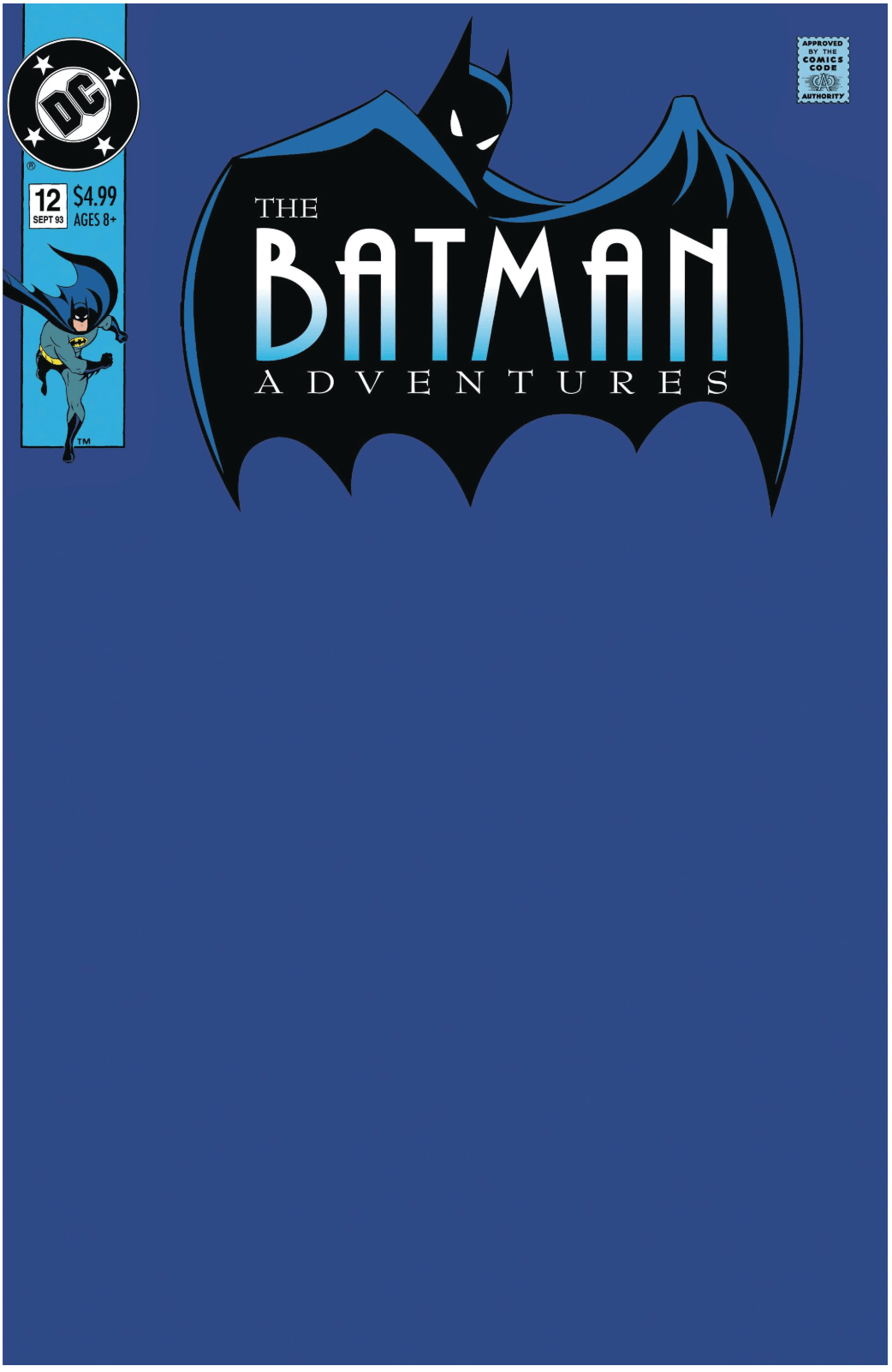 BATMAN ADVENTURES 12 FACSIMILE EDITION CVR D BLANK VAR (03/12/2025) - DelsBricks Toys & CollectiblesComic BookDelsBricks Toys & CollectiblesUnknown Comic Books