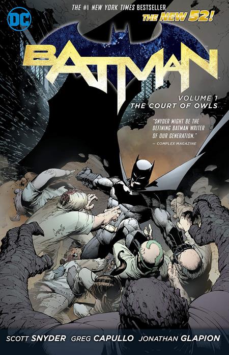 BATMAN TP VOL 01 THE COURT OF OWLS (N52) - DelsBricks Toys & CollectiblesCollectibles:Comic Books & Memorabilia:Comics:Comics & Graphic NovelsDelsBricks Toys & Collectibles412 Comics