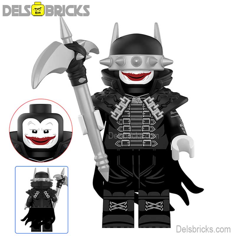 Batman who Laughs comic Lego Minifigures Custom toys 1 - DelsBricks MinifiguresMinifiguresDelsBricks MinifiguresDelsbricks