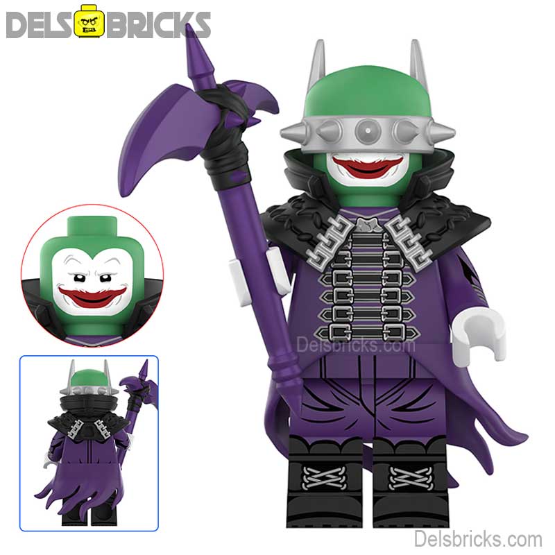 Batman who Laughs comic Lego Minifigures Custom toys 4 - DelsBricks MinifiguresMinifiguresDelsBricks MinifiguresDelsbricks