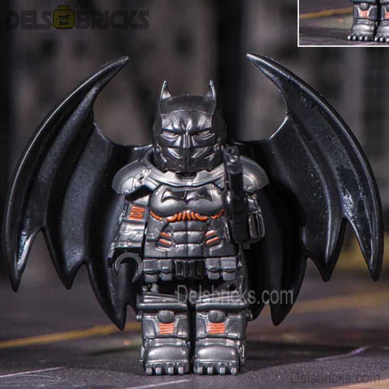Batman XE Bat suit (extreme Environment) Lego Minifigures custom Toys 1 - DelsBricks MinifiguresMinifiguresDelsBricks MinifiguresDelsbricks