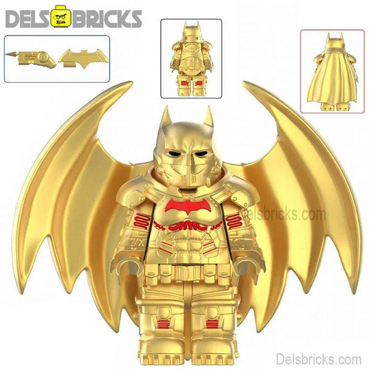 Batman XE Bat suit (extreme Environment) Lego Minifigures custom Toys Gold - DelsBricks MinifiguresMinifiguresDelsBricks MinifiguresDelsbricks