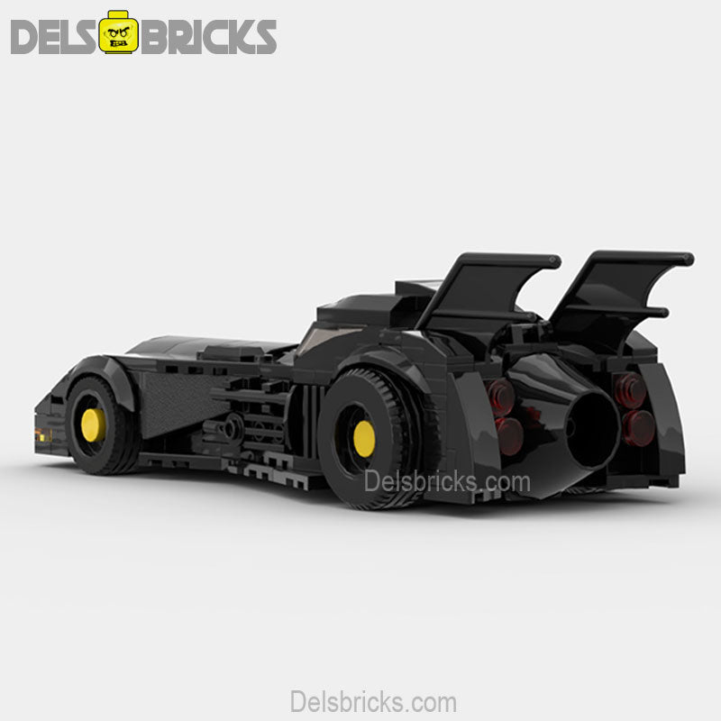 Batmobile from Batman 1989 Movie Custom Lego Cars Minifigures Building Block Toys