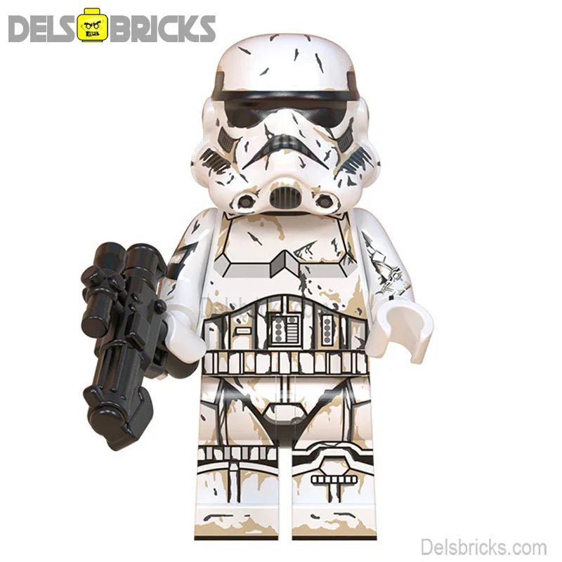 Battle Damaged Stormtrooper Lego Star Wars Minifigures Custom Toys - DelsBricks MinifiguresLego Star Wars MinifiguresDelsBricks MinifiguresDelsbricks.com