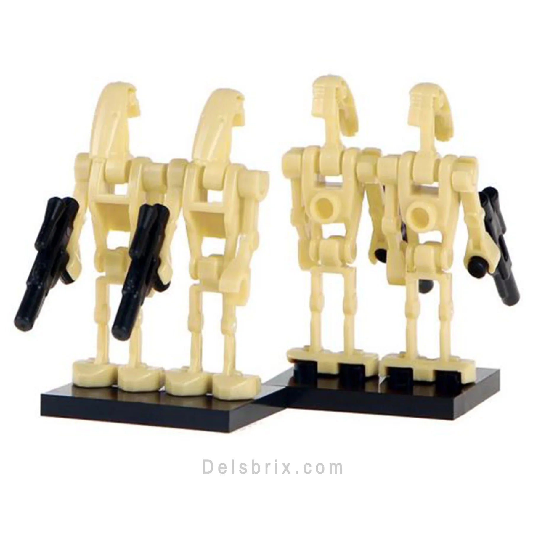 Battle Droids Lego Star wars Minifigures Custom Toys - DelsBricks MinifiguresLego Star Wars MinifiguresDelsBricks MinifiguresDelsbricks.com