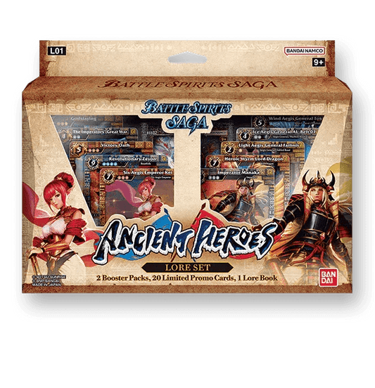 Battle Spirits Saga Lore Set 01[L01] ANCIENT HEROES - DelsBricks MinifiguresCard GamesDelsBricks MinifiguresTHE MIGHTY HOBBY SHOP