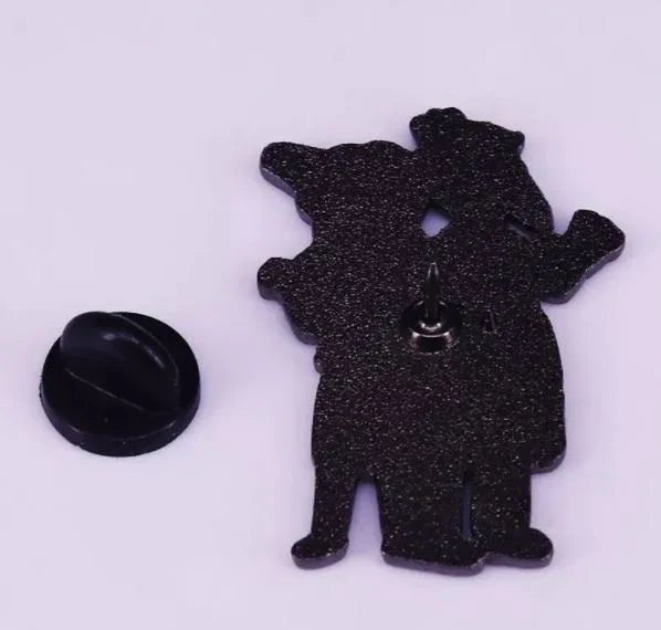 Beetlejuice Bobs Burgers mashup Enamel Pins - DelsBricks MinifiguresEnamel Pins Copper Lapel fashion PinsDelsBricks MinifiguresDelsbricks.com