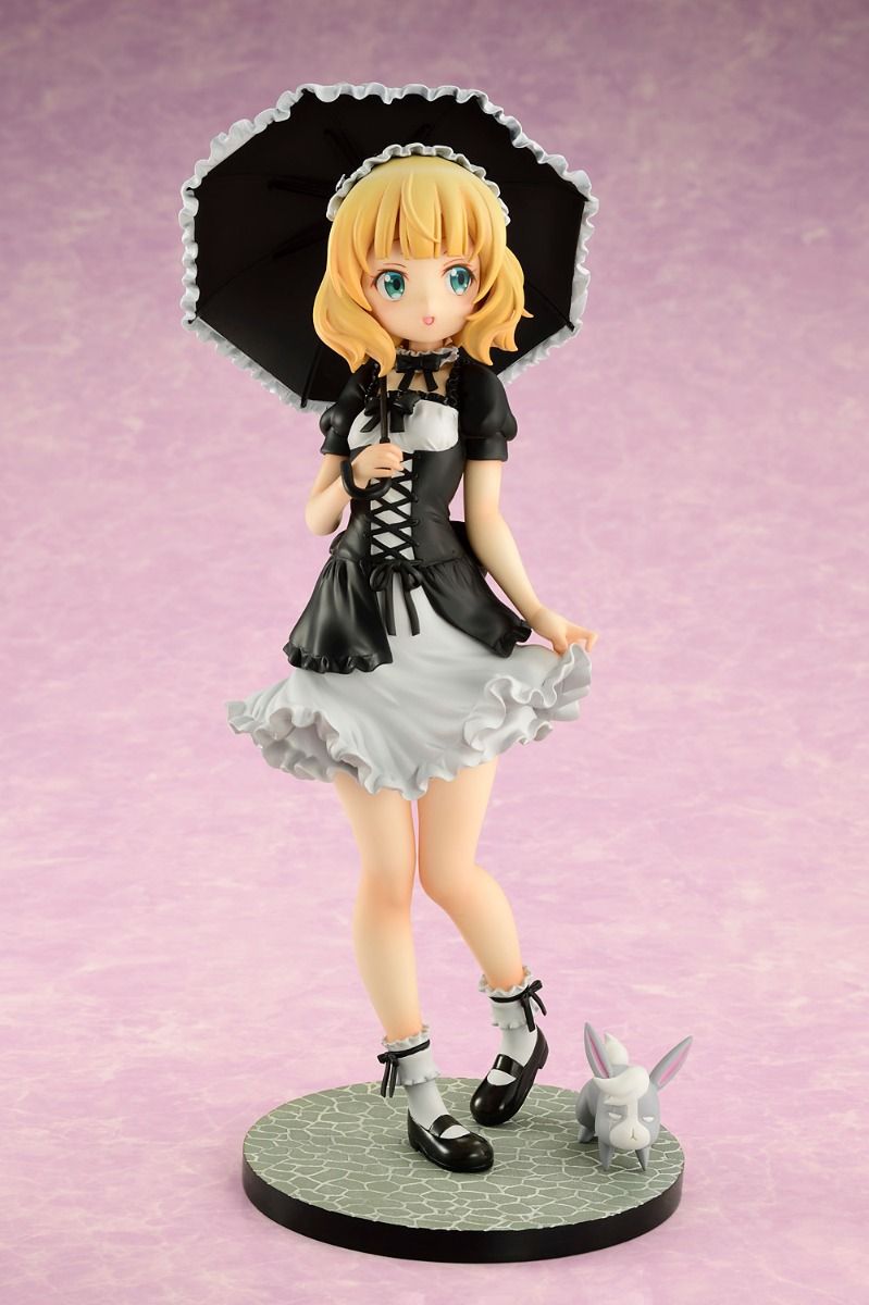 Bell Fine is The Order a Rabbit? Bloom: Syaro (Gothic Lolita Version) 1:7 Scale PVC Figure - DelsBricks Toys & CollectiblesKeychainDelsBricks Toys & CollectiblesSuper Anime Store