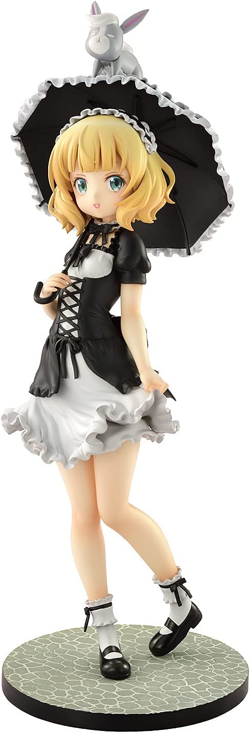 Bell Fine is The Order a Rabbit? Bloom: Syaro (Gothic Lolita Version) 1:7 Scale PVC Figure - DelsBricks Toys & CollectiblesKeychainDelsBricks Toys & CollectiblesSuper Anime Store