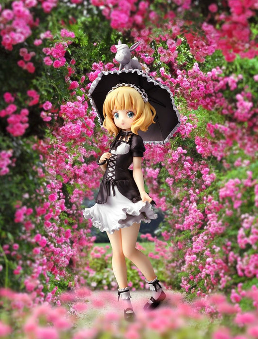 Bell Fine is The Order a Rabbit? Bloom: Syaro (Gothic Lolita Version) 1:7 Scale PVC Figure - DelsBricks Toys & CollectiblesKeychainDelsBricks Toys & CollectiblesSuper Anime Store