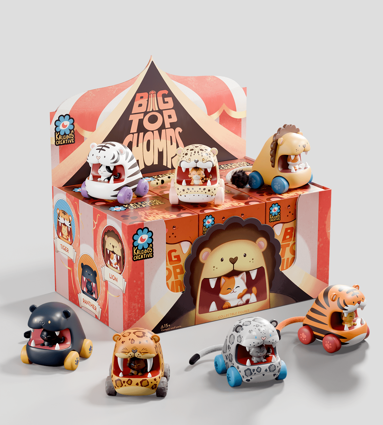 Big Top Chomps Blind Box (1 Blind Box) - DelsBricks Toys & CollectiblesFigureDelsBricks Toys & CollectiblesSuper Anime Store