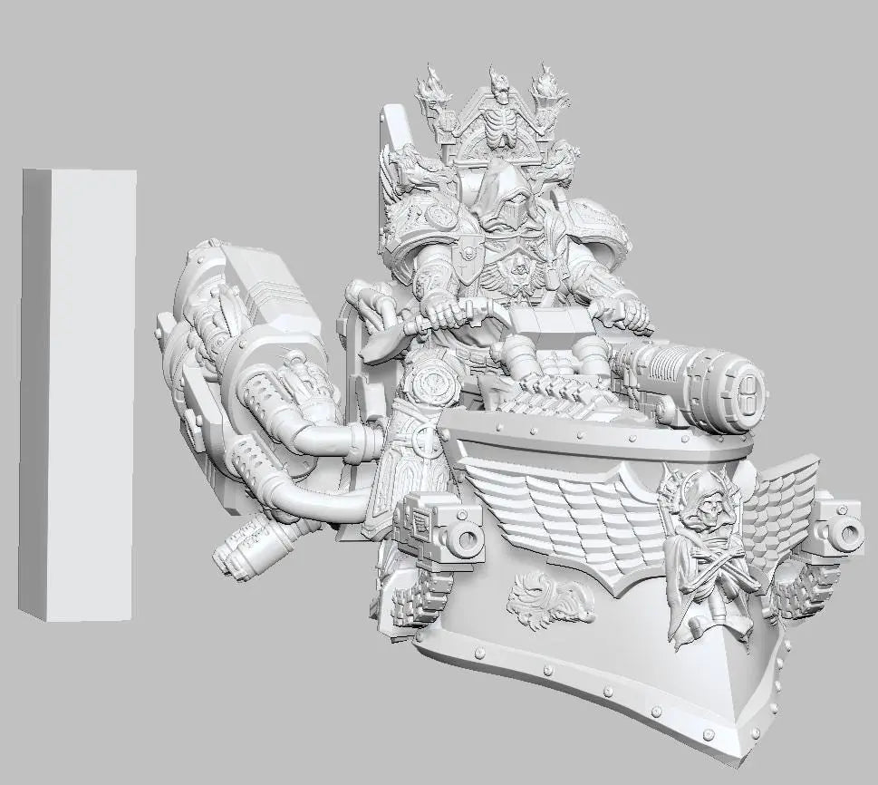 Bike - Hover Bike by 3DArtGuy 32mm scale, 50mm or 100mm, Miniature War Gaming Figure, Grim Dark, Proxy, Bikes, Vehicles, Marine, Angels - DelsBricks Toys & CollectiblesResin Printed MiniatureDelsBricks Toys & CollectiblesMega Diamonds & Schwartzreiter Mini Forge
