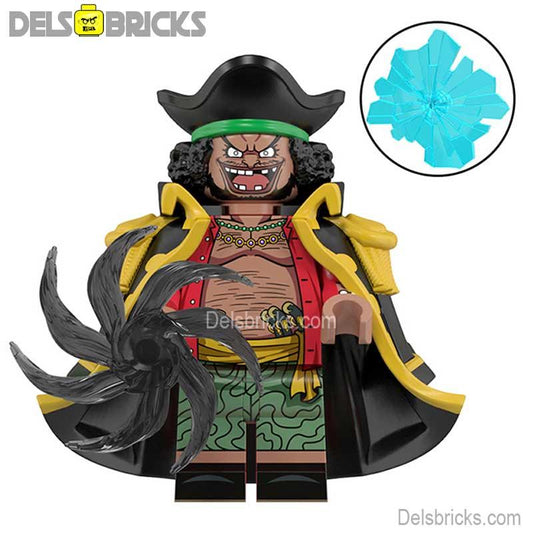 Black Beard from ONE PIECE Anime Lego Minifigures custom toys New - DelsBricks MinifiguresMinifiguresDelsBricks MinifiguresDelsbricks