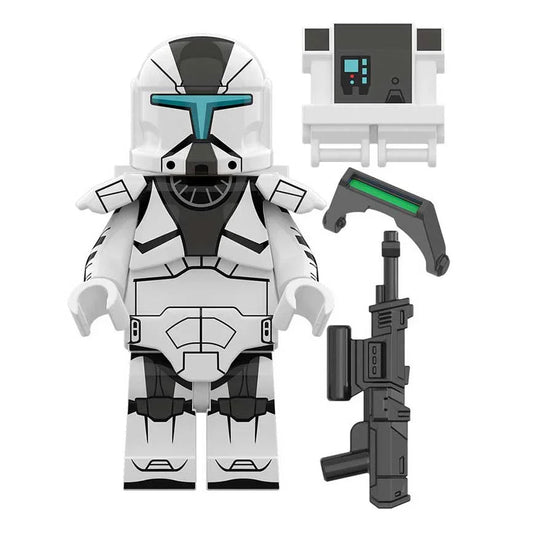 Black Clone Commando Star Wars Lego Minifigures Custom Toys - DelsBricks MinifiguresLego Star Wars MinifiguresDelsBricks MinifiguresDelsbricks.com