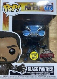 Black Panther (Blue Glow) (SE) - DelsBricks Toys & CollectiblesDelsBricks Toys & CollectiblesRalphie's Funhouse