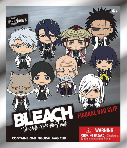 Bleach Thousand - Year Blood War 3D Foam Bag Clip, Series 2 Blind Bag - DelsBricks Toys & CollectiblesKeychainDelsBricks Toys & CollectiblesSuper Anime Store