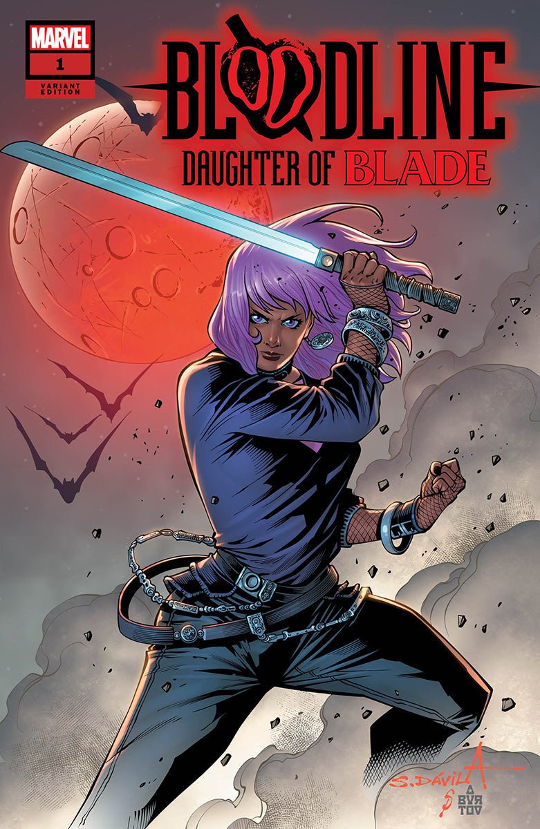 Bloodline: Daughter Of Blade 1 Unknown Comics Sergio Davila Exclusive Var (02/01/2023) - DelsBricks Toys & CollectiblesCOMIC BOOK EXCLUSIVEDelsBricks Toys & CollectiblesUnknown Comic Books