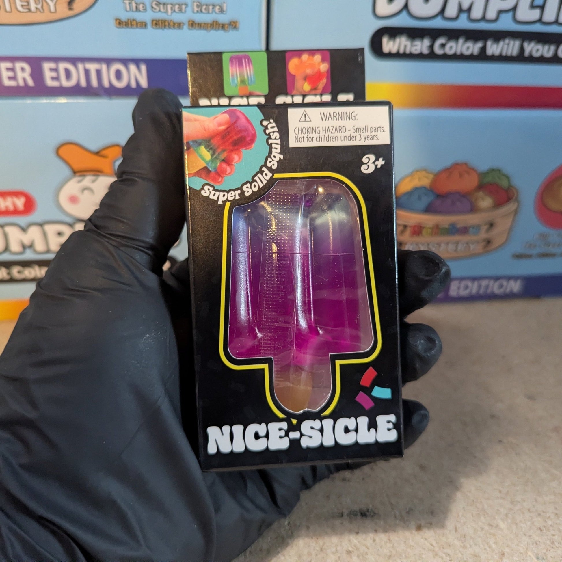 Blue to Purple Wannabe Nice - Sicle (Gelatin Squish) - DelsBricks Toys & CollectiblesDelsBricks Toys & CollectiblesRalphie's Funhouse