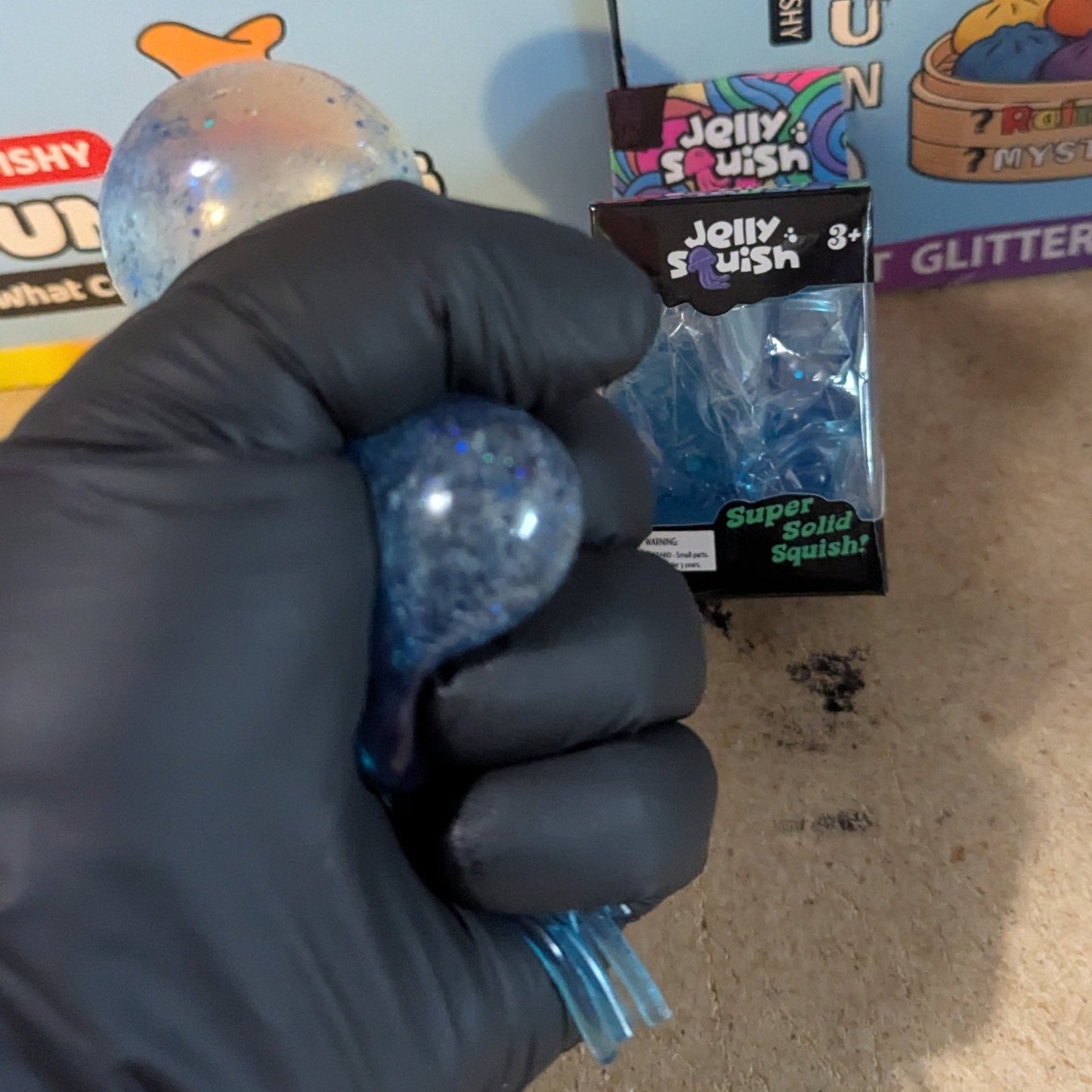 Blue Wannabe Jellysquish Jellyfish (Water Squish) - DelsBricks Toys & CollectiblesDelsBricks Toys & CollectiblesRalphie's Funhouse