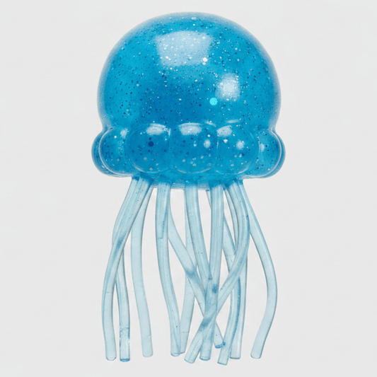 Blue Wannabe Jellysquish Jellyfish (Water Squish) - DelsBricks Toys & CollectiblesDelsBricks Toys & CollectiblesRalphie's Funhouse