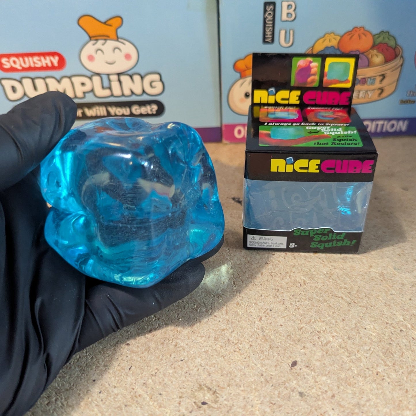 Blue Wannabe Nice Cube (Super Slow - Rising Squish) - DelsBricks Toys & CollectiblesDelsBricks Toys & CollectiblesRalphie's Funhouse