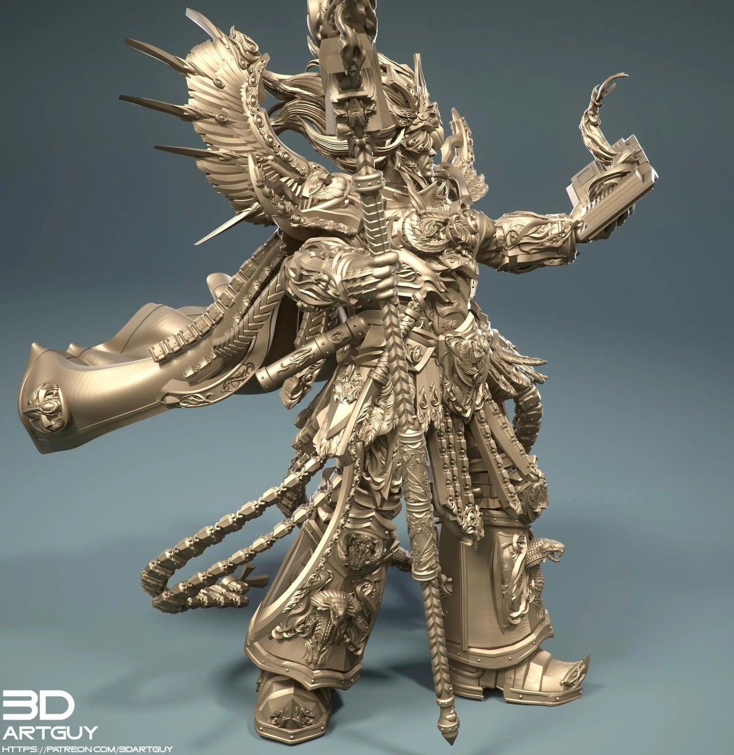BMG, Big Magical Giant by 3DArtGuy 32mm scale, 50mm or 100mm, Miniature War Gaming Figure - DelsBricks Toys & CollectiblesResin Printed MiniatureDelsBricks Toys & CollectiblesMega Diamonds & Schwartzreiter Mini Forge