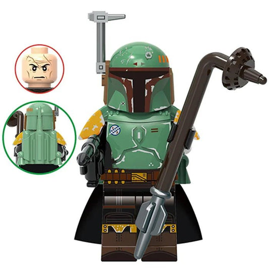Boba Fett - New Lego Minifigures - DelsBricks MinifiguresLego Star Wars MinifiguresDelsBricks MinifiguresDelsbricks.com