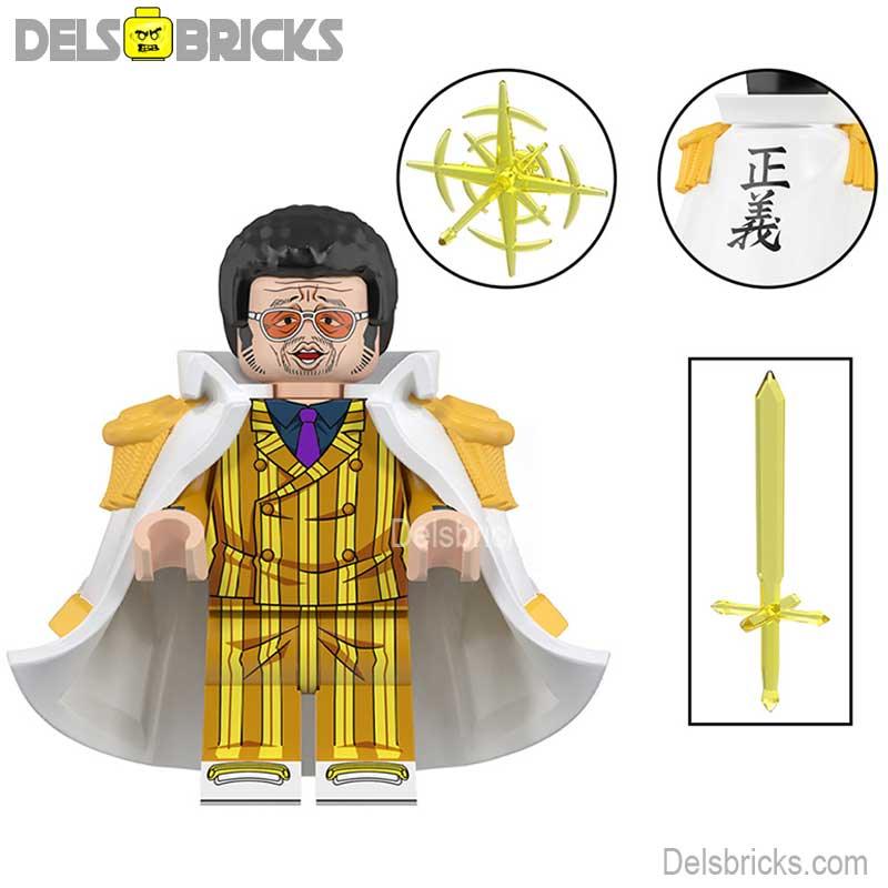 Borsalino from ONE PIECE Anime Lego Minifigures custom toys New - DelsBricks MinifiguresMinifiguresDelsBricks MinifiguresDelsbricks