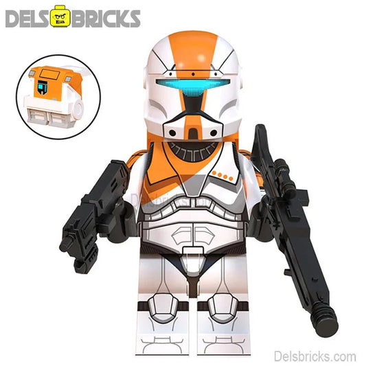 Boss RC1138 Delta Commandos Lego Star Wars Minifigures Custom Toys - DelsBricks MinifiguresLego Star Wars MinifiguresDelsBricks MinifiguresDelsbricks.com