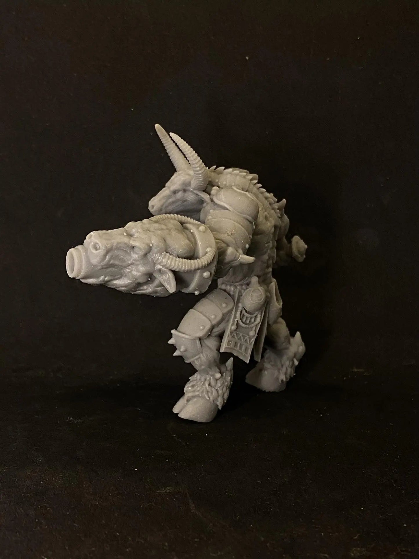 Brazen Carabao by Papsikels Miniature, 80mm Miniature, 32mm Scale, War Gaming, Proxy: Trench Crusade, Table top gaming, Near Future, Fantasy - DelsBricks Toys & CollectiblesResin Printed MiniatureDelsBricks Toys & CollectiblesMega Diamonds & Schwartzreiter Mini Forge