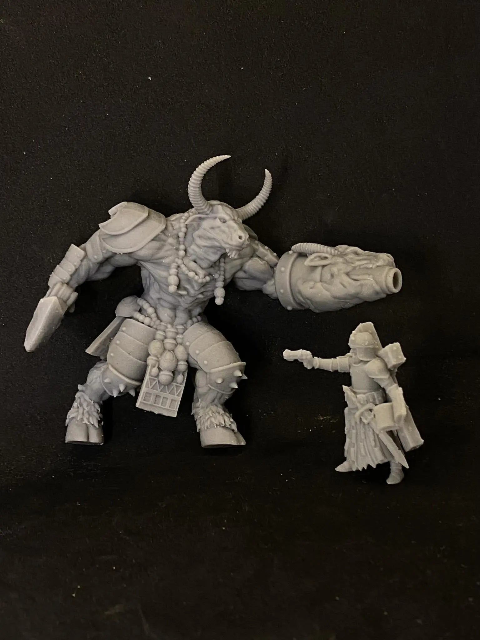 Brazen Carabao by Papsikels Miniature, 80mm Miniature, 32mm Scale, War Gaming, Proxy: Trench Crusade, Table top gaming, Near Future, Fantasy - DelsBricks Toys & CollectiblesResin Printed MiniatureDelsBricks Toys & CollectiblesMega Diamonds & Schwartzreiter Mini Forge