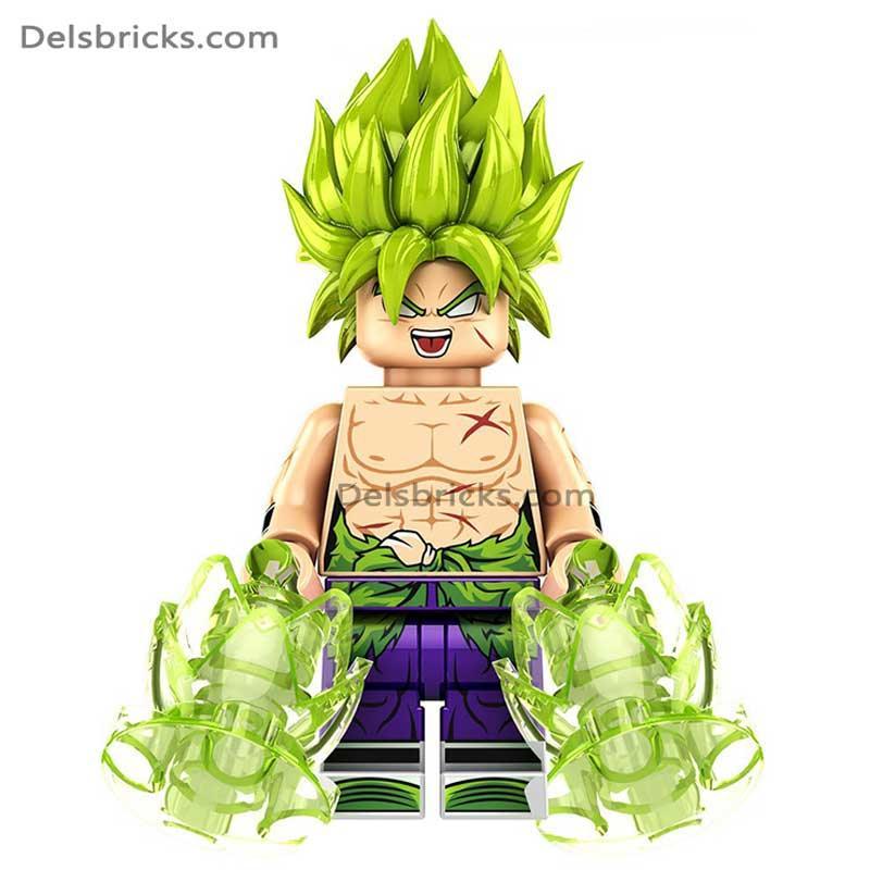 Broly Dragon Ball Z Lego Minifigures anime toys - DelsBricks MinifiguresMinifiguresDelsBricks MinifiguresDelsbricks