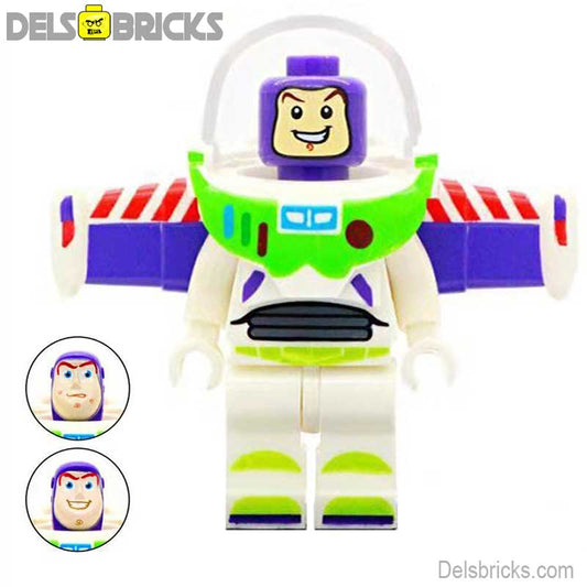 Buzz Lightyear from Toy Story Lego Minifigure Custom Toys - DelsBricks MinifiguresMinifiguresDelsBricks MinifiguresDelsbricks